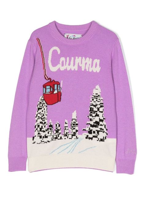 Pull bambina con stampa SAINT BARTH | PRC0007 PRINCESS C00942C COURMA SNOW 2410